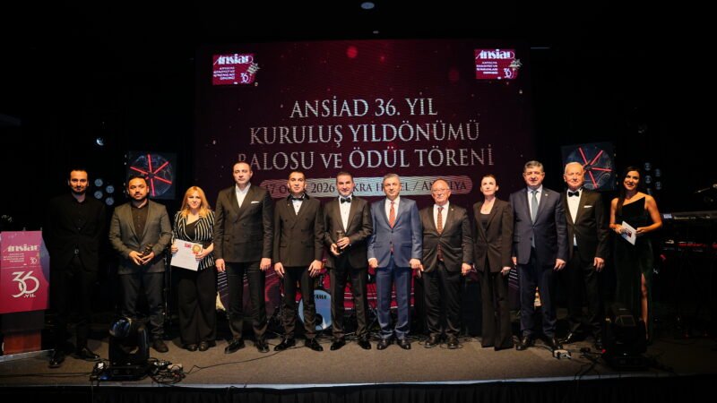 ANSİAD YILIN İŞ, SANAT VE MEDYA ÖDÜLLERİ SAHİPLERİNİ BULDU