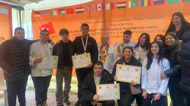 Antalya Belek Üniversitesi Gastro Alanya’da Zirveye Oturdu