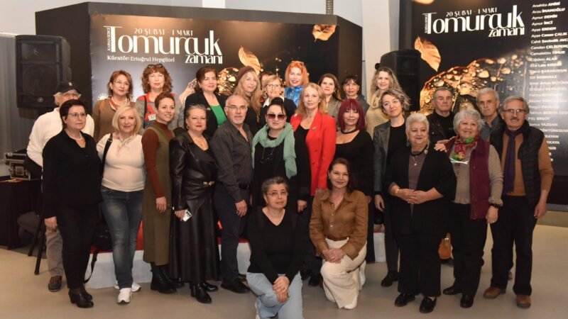 Kepez’de “Tomurcuk Zamanı” Sergisi sanatseverlerle buluştu 