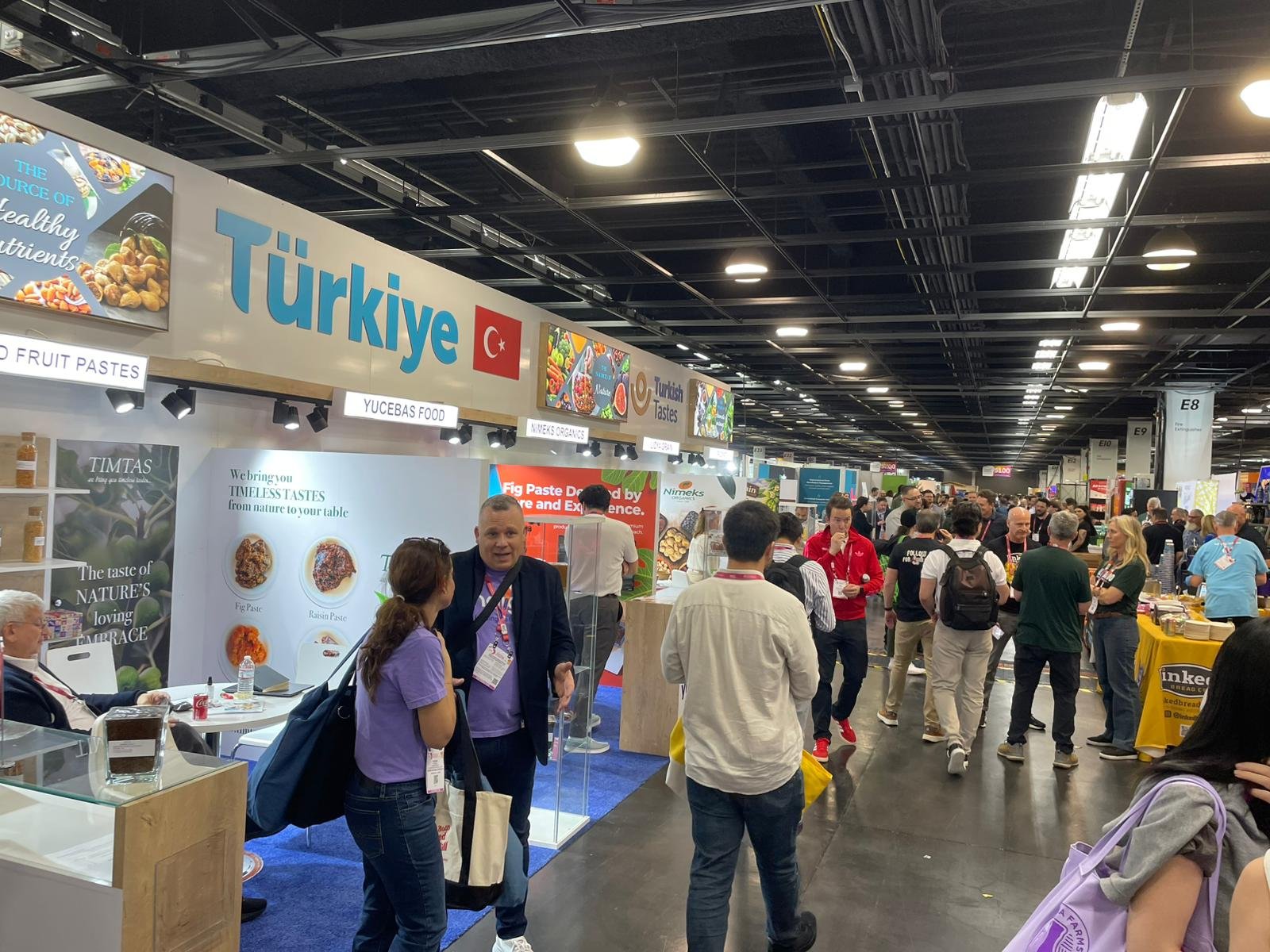 Türk lezzetleri ABD’de EXPO West Fuarı’nda yerini aldı