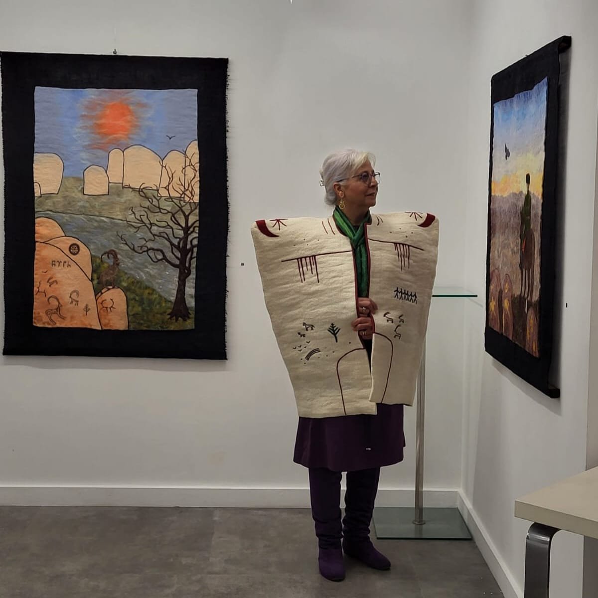 “AŞİNA” KEÇE RESİM SERGİSİ