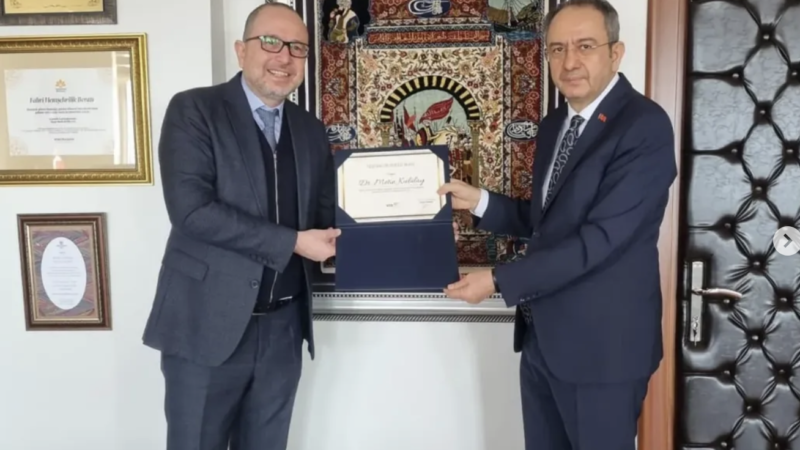 Gastronomi Turizmi Derneği Başkanı Gürkan Boztepe’den Dilovası Kaymakamı Dr. Metin Kubilay’a Ziyaret