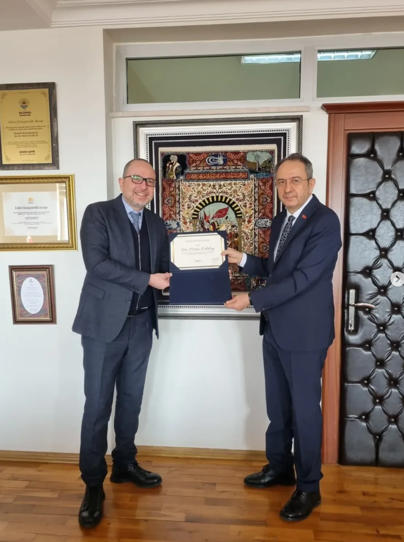 Gastronomi Turizmi Derneği Başkanı Gürkan Boztepe’den Dilovası Kaymakamı Dr. Metin Kubilay’a Ziyaret