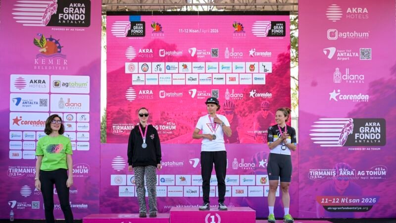 AKRA Gran Fondo Antalya’da madalyalar sahiplerini buldu