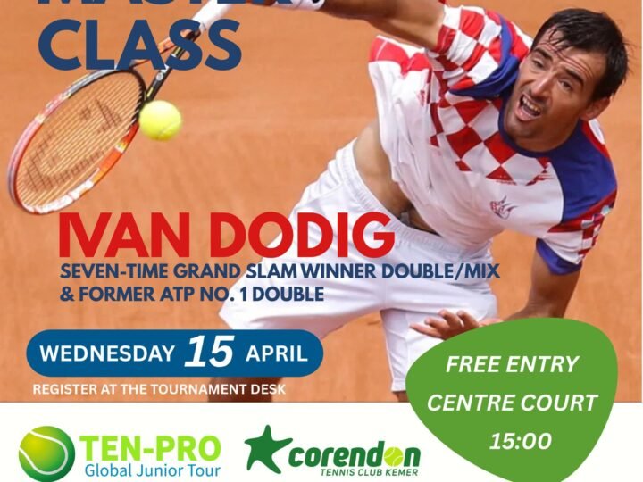 Dünya tenisinin yıldızı Ivan Dodig, Kemer’de gençlerle buluşuyor