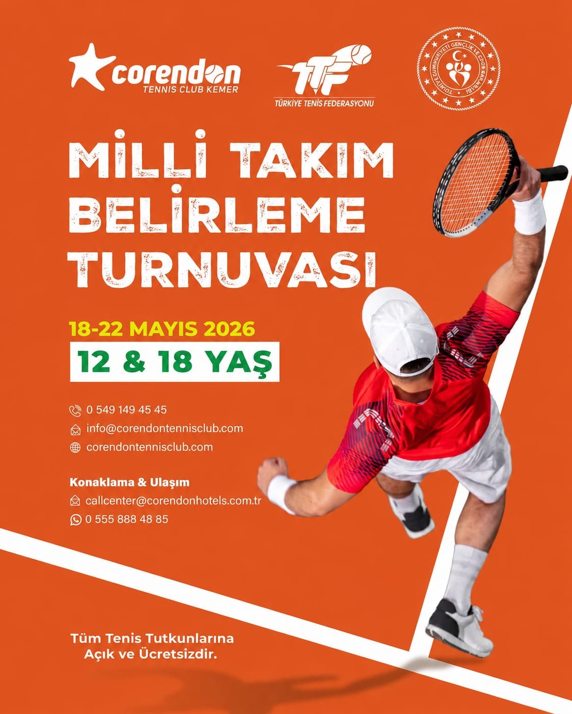 Kemer’de Milli Forma Heyecanı
