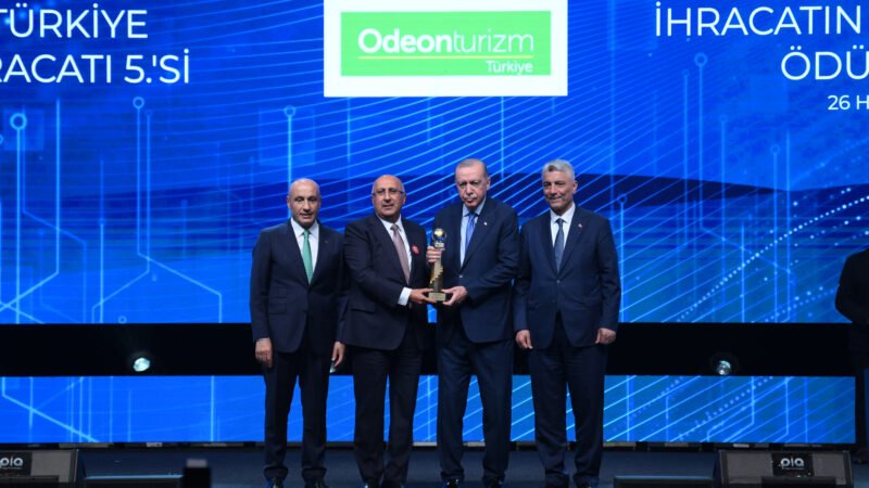 ODEON Turizm, hizmet ihracatında sektör liderliğini sürdürdü