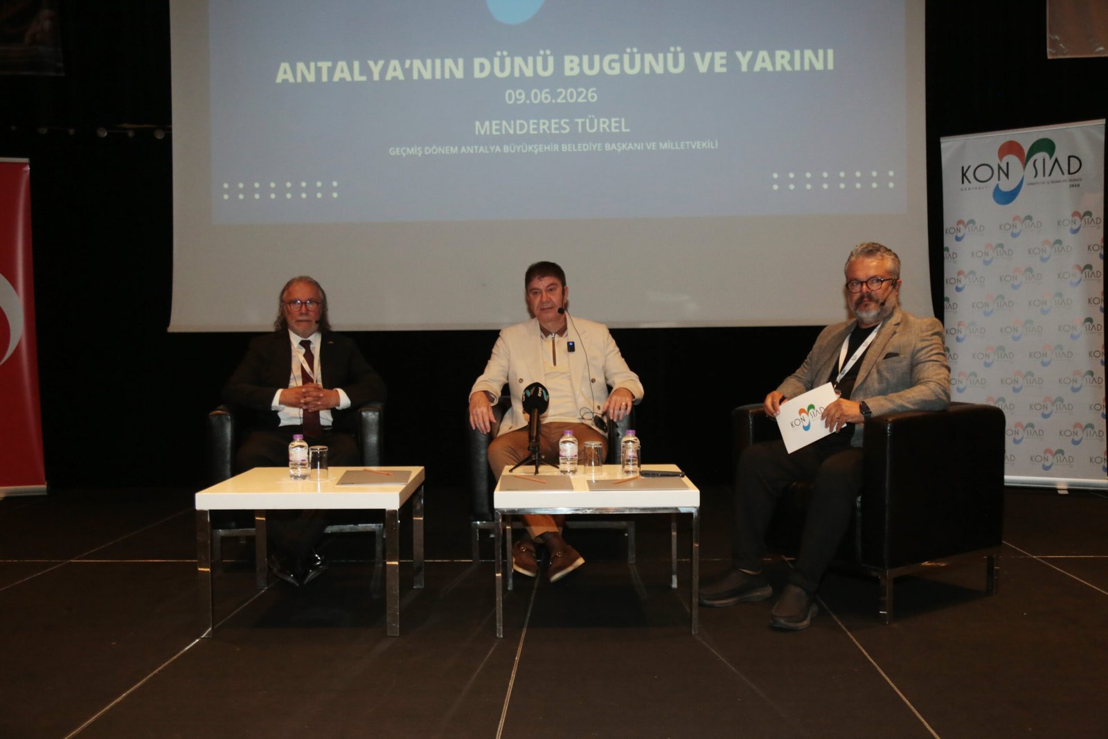 KONYSİAD’ın konuğu Menderes Türel oldu