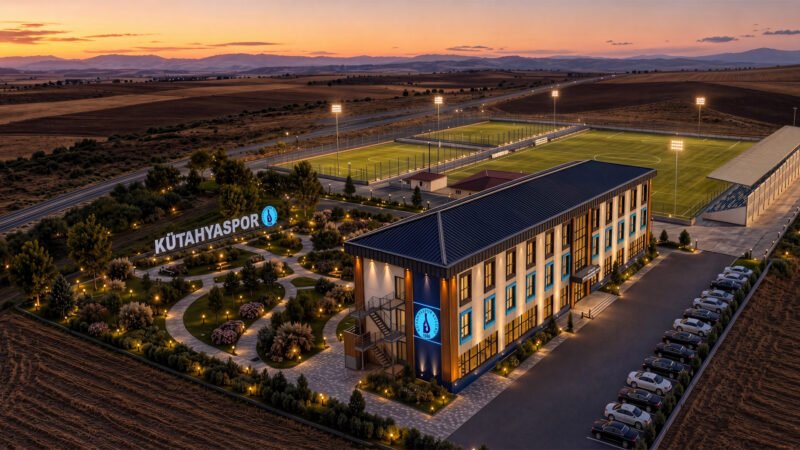 NG GRUP, ANA SPONSORU OLDUĞU KÜTAHYASPOR’A MODERN SPOR KOMPLEKSİ KAZANDIRIYOR
