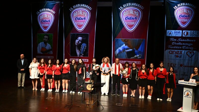 Uluslararası Antalya Gitar Festivali 15’inci kez kapılarını açtı